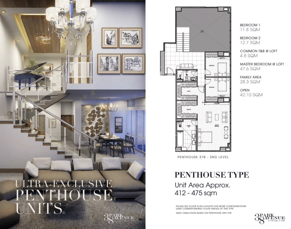 38 Park Avenue Cebu Luxury Condo for Sale 6 38 Park Avenue condo Cebu penthouse A