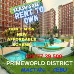 Rent To Own Primeworld District Condo