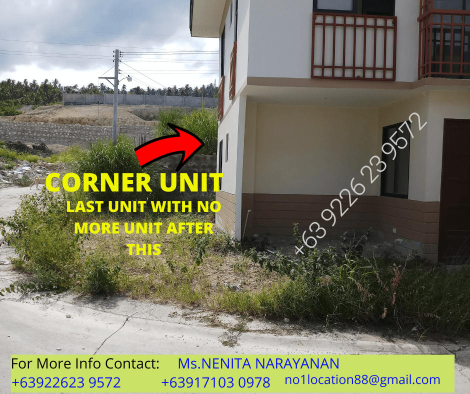 Casa Mira Ormoc | Affordable Townhouse & Single Detached | Luna - Ormoc City - Leyte 4 Casa Mira Corner Unit