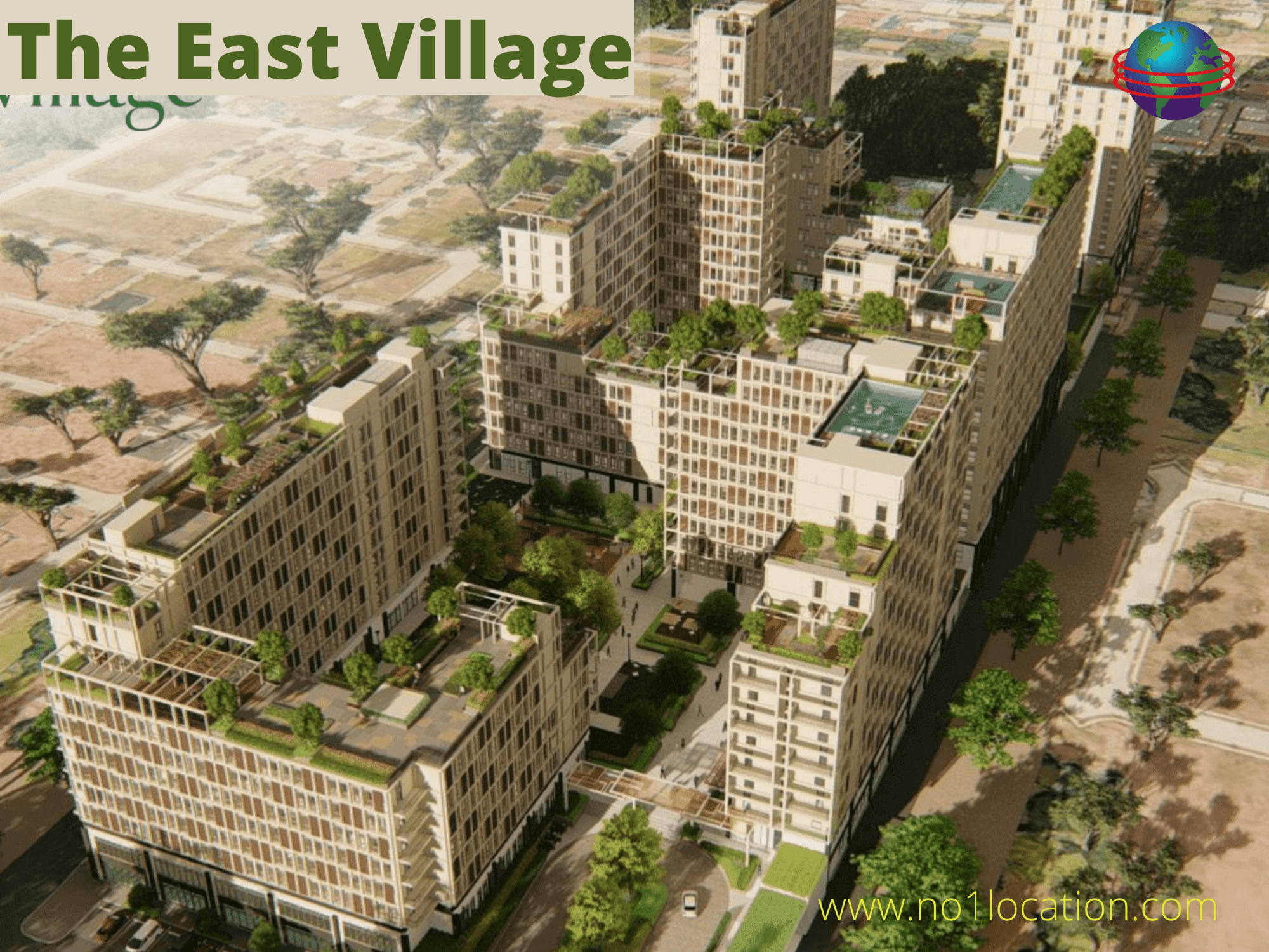 the east village dgt aerial view