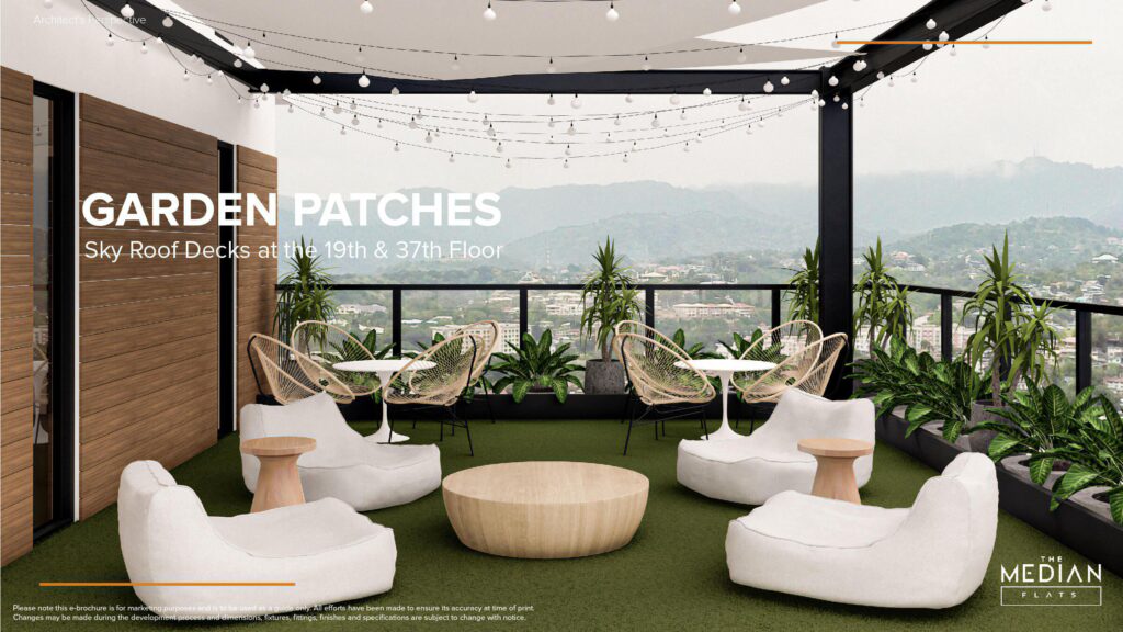 The Median Flats | Affordable Condo in Cebu IT Park | Lahug, Cebu 3 The Median Flats Garden patches