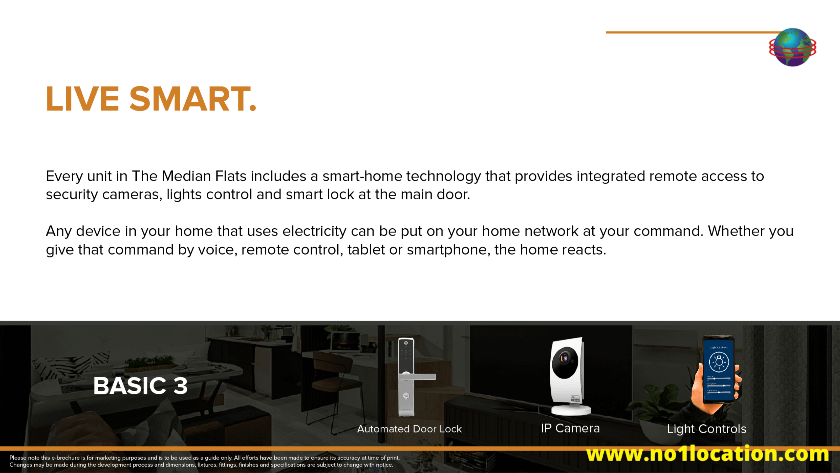 The Median Flats smart home system