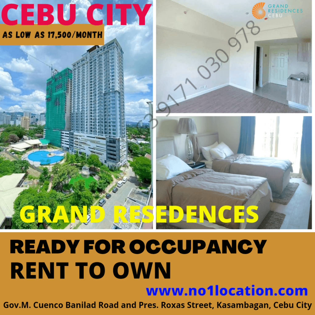 13 Must Know - How Can Foreigners Buy Condo in Philippines (The Ultimate Guide) 3 grand residences ready for occupancy _rfo
