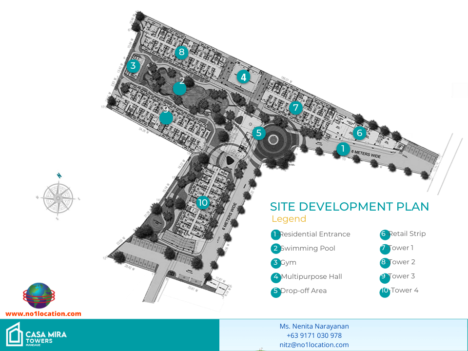 casa mira towers mandaue site development plan