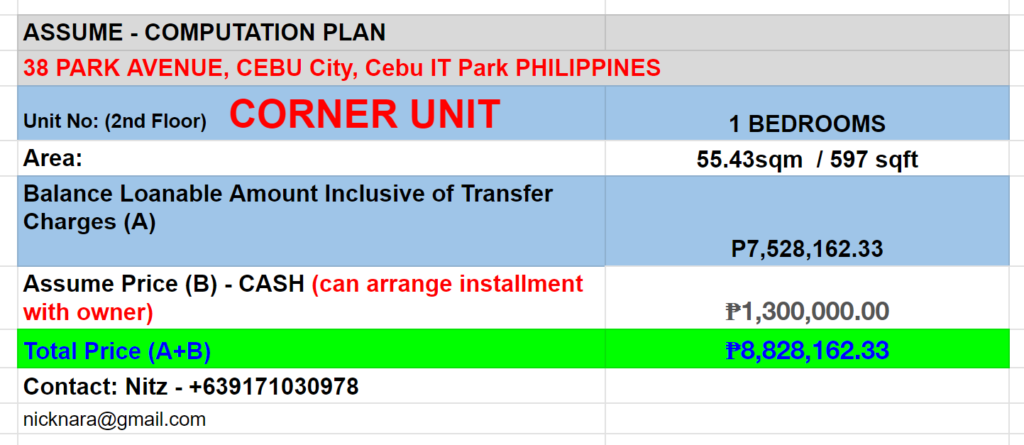 38 park avenue_1_bedroom _for_sale
P1.3M_unit 201 Assume