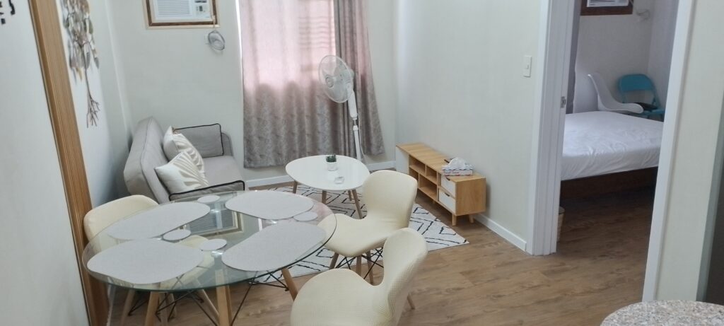 amani grand residences 1 bedroom living room1