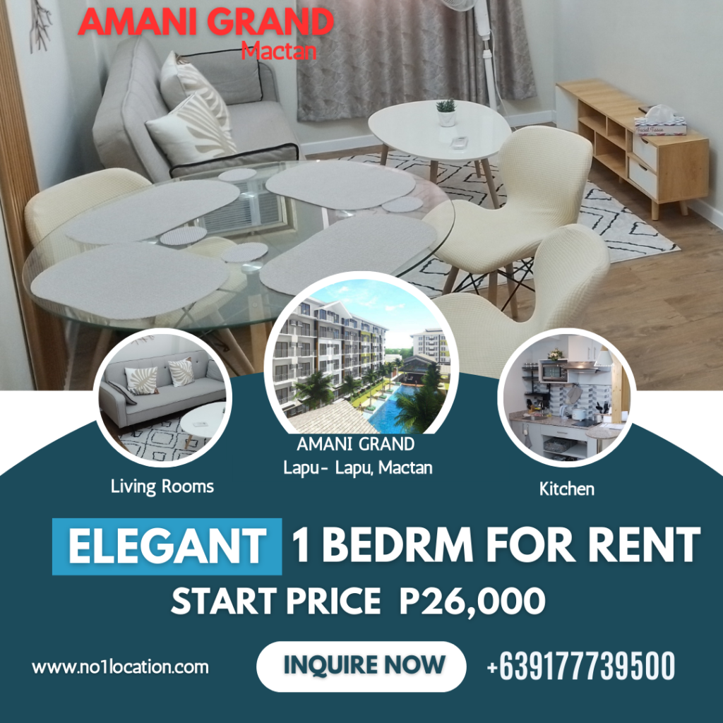 Amani Grand Bedroom Condo For Rent
