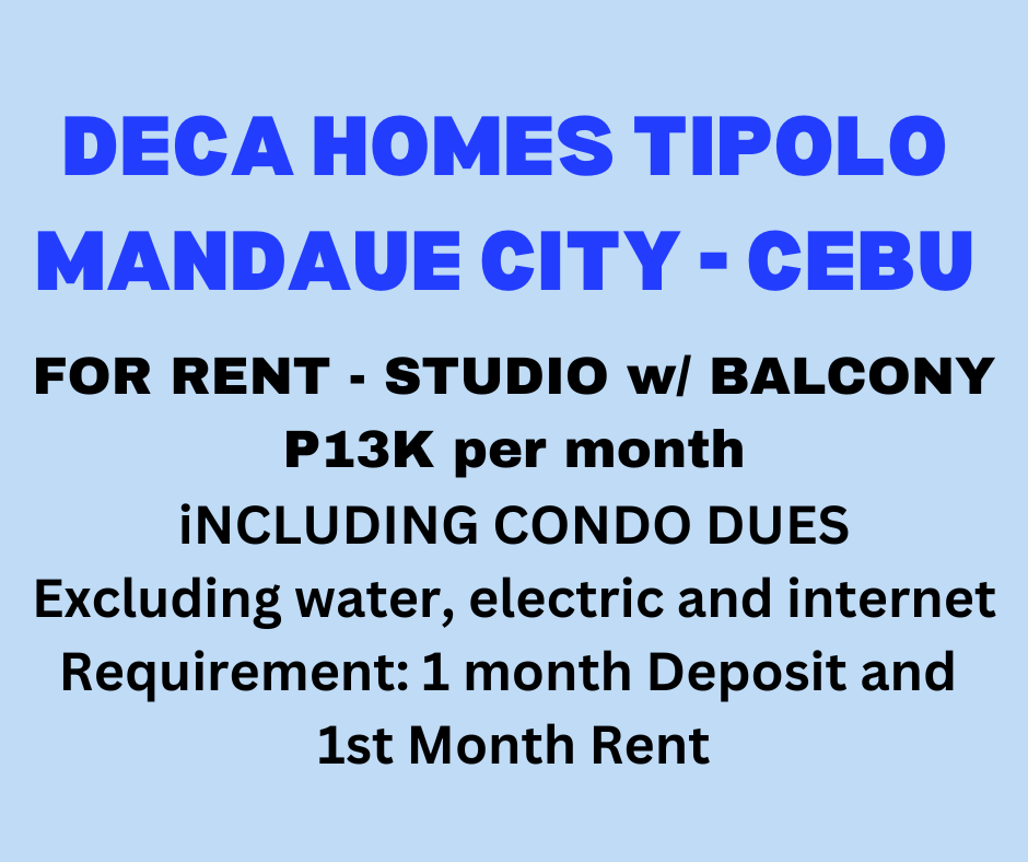 Deca-Homes-Studio-with-Balcony-For-Rent