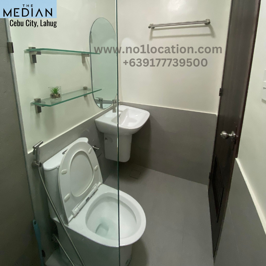 The Median Condo | New Studio For Rent P20K: 2mins Cebu IT Park | Cebu City | Lahug 11 14