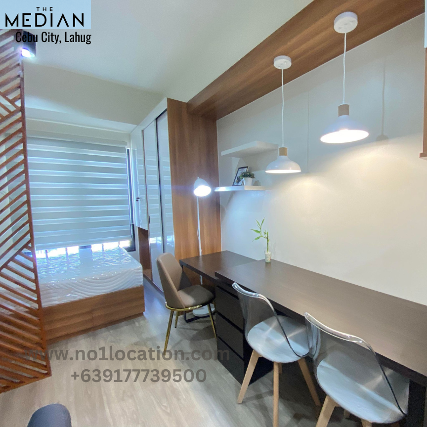 The Median Condo | New Studio For Rent P20K: 2mins Cebu IT Park | Cebu City | Lahug 8 4