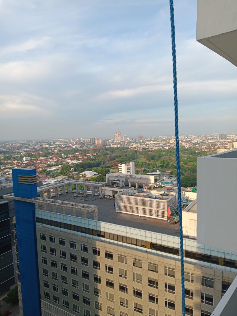 golf course view from studio